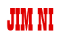 Rendering "JIM N`I" using Bill Board